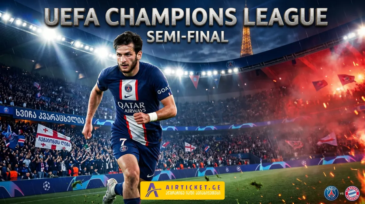 ჩემპიონთა ლიგის ნახევარფინალი: პსჟ 🆚 ბაიერნი პარიზში